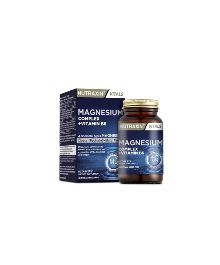 Nutraxin Magnesium Complex Vitamin B6 60 Tablet